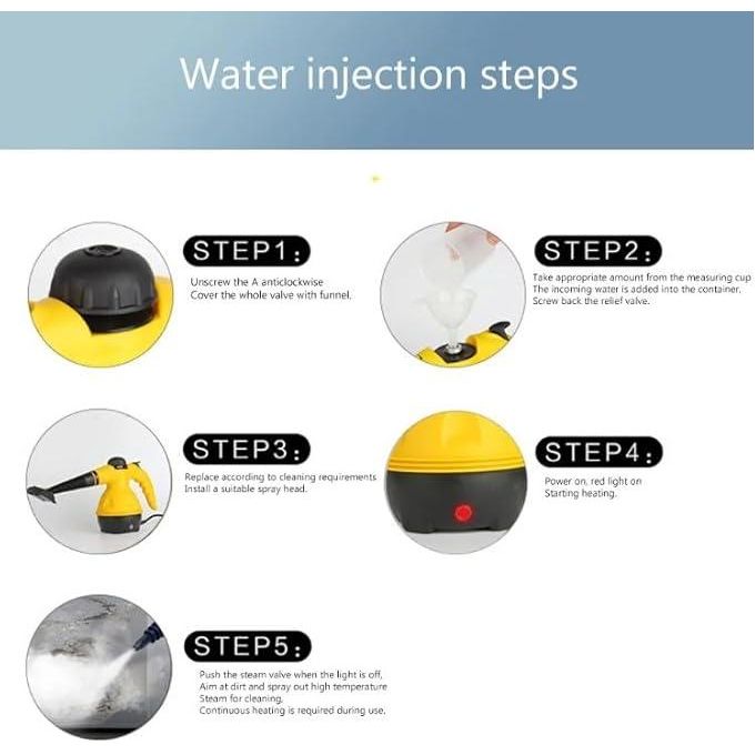Steam Cleaner , Yellow-Steam Cleaner , Yellow
