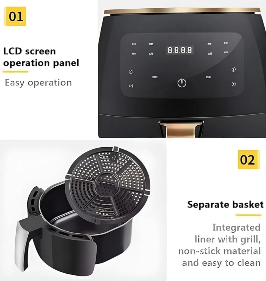 silver crest - 6 liter Air Fryer Performance nga gjermania-silver crest - 6 liter Air Fryer Performance nga gjermania