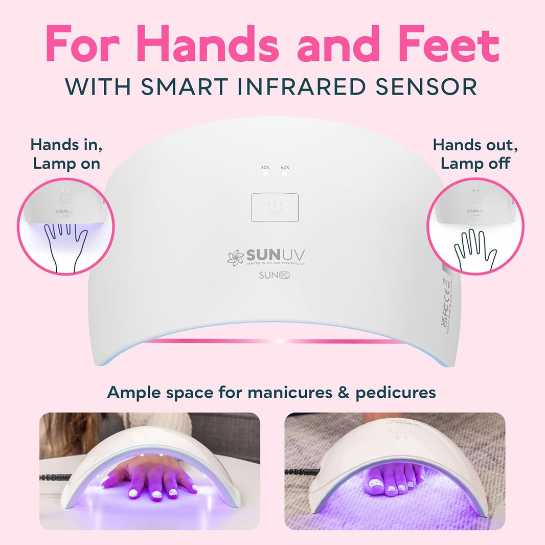 SUNUV SUN9C Lampe UV/LED për Thonjtë