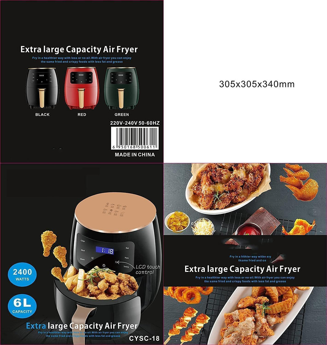 silver crest - 6 liter Air Fryer Performance nga gjermania-silver crest - 6 liter Air Fryer Performance nga gjermania