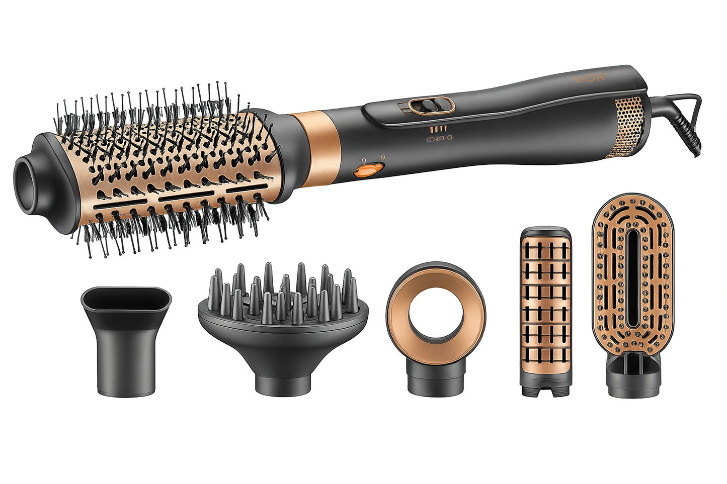 Styler Flokësh 6-në-1 