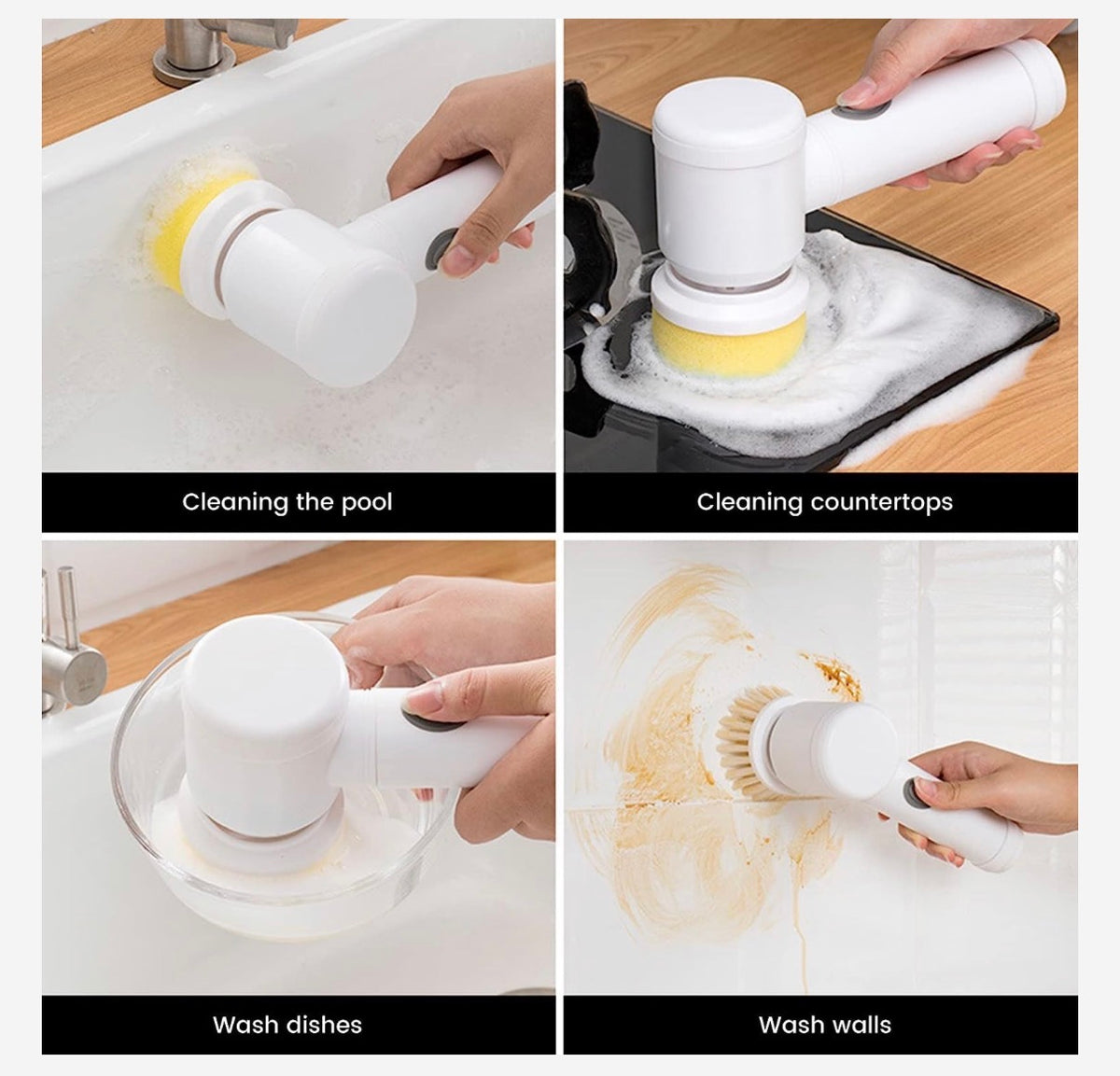 5-in-1 Multifunctional Electric Magic Brush-5-in-1 Multifunctional Electric Magic Brush