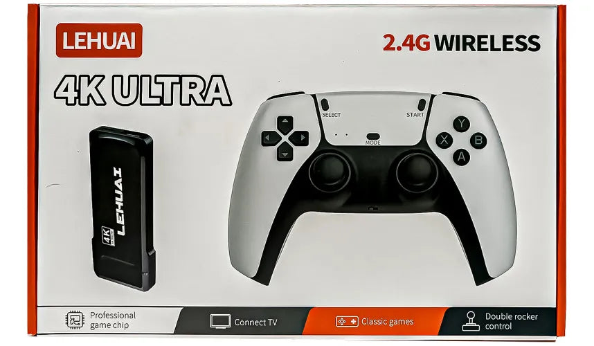 Lehuai 2.4G 4K, +20,000 games. Ultra Game Stick
