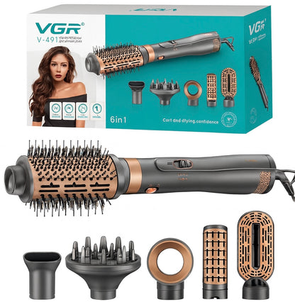 Styler Flokësh 6-në-1 