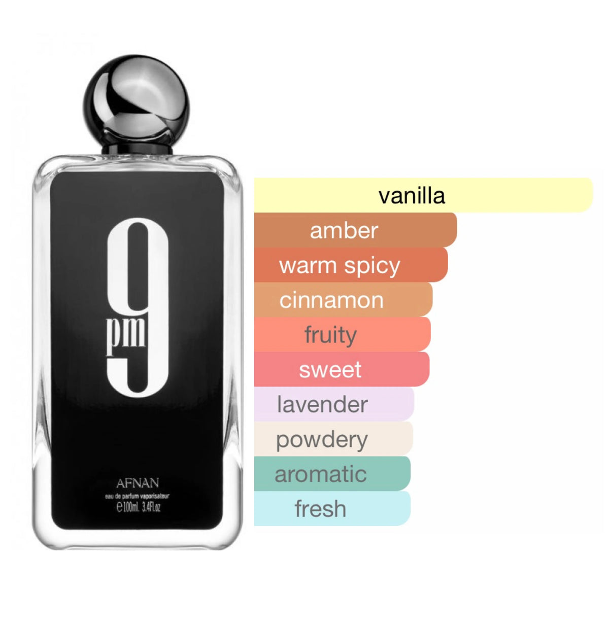 Eau de Parfum Afnan 9pm, 100ml-Eau de Parfum Afnan 9pm, 100ml
