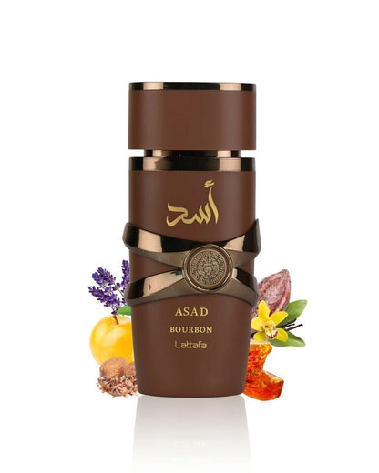 Eau de Parfum Lattafa Asad Bourbon, 100 ml