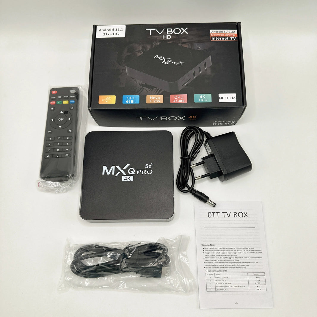 Android Tv Box, MXQ Pro 5g 4K-Android Tv Box, MXQ Pro 5g 4K