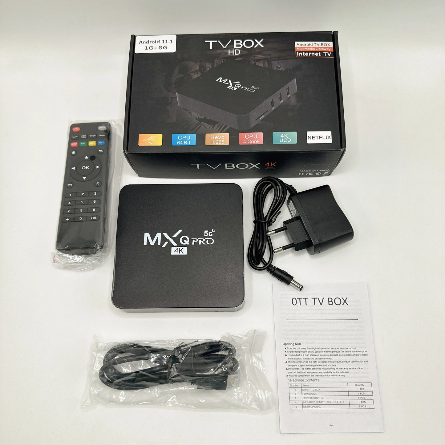 Android Tv Box, MXQ Pro 5g 4K