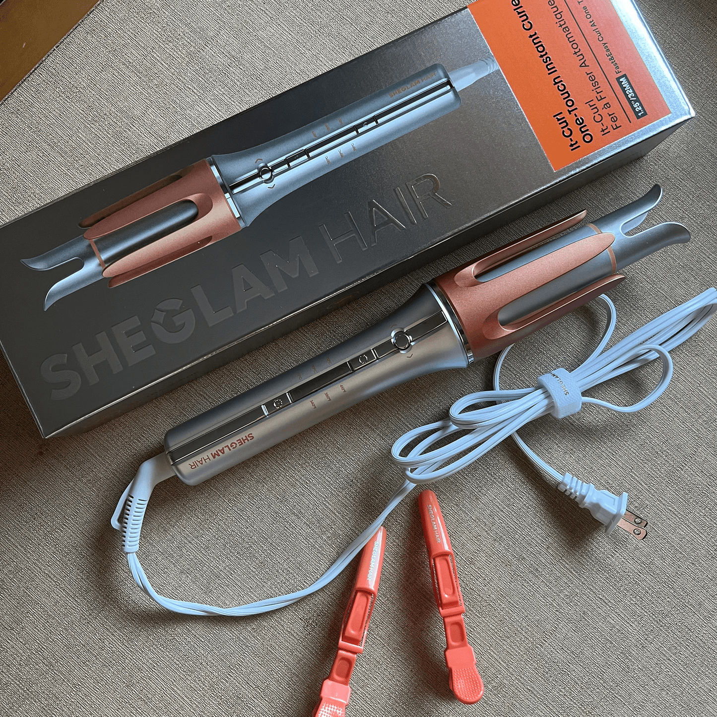 SHEGLAM Automatik It-Curl me një prekje për kaçurrela të menjëhershme - 25 mm