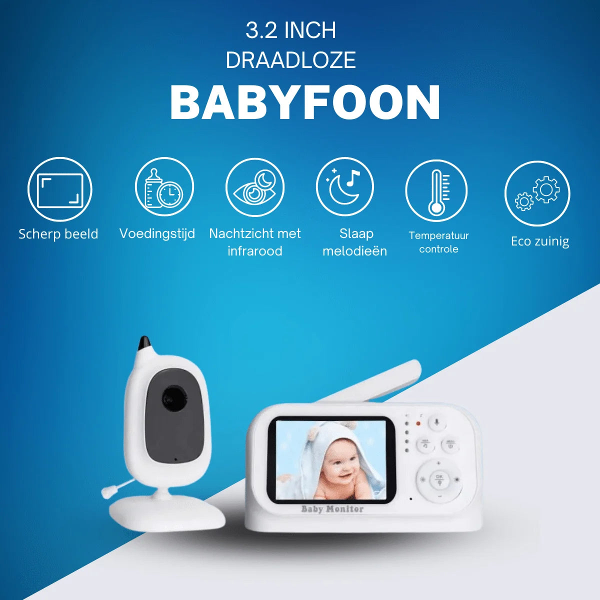 3.2“ Baby monitor-3.2“ Baby monitor