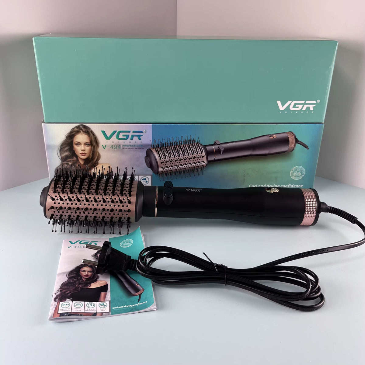 VGR V-494 Rrotullues– Best Quality 3-në-1 Pajisje Profesionale për Flokë 800W-VGR V-494 Rrotullues– Best Quality 3-në-1 Pajisje Profesionale për Flokë 800W