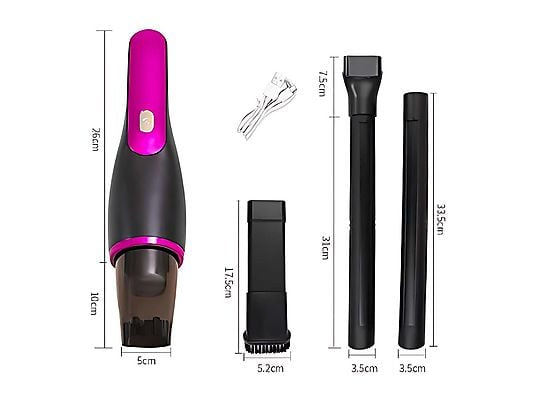 Fshesë HIYORI 100W 3-ne-1 Pa Tela me Drita LED-Fshesë HIYORI 100W 3-ne-1 Pa Tela me Drita LED