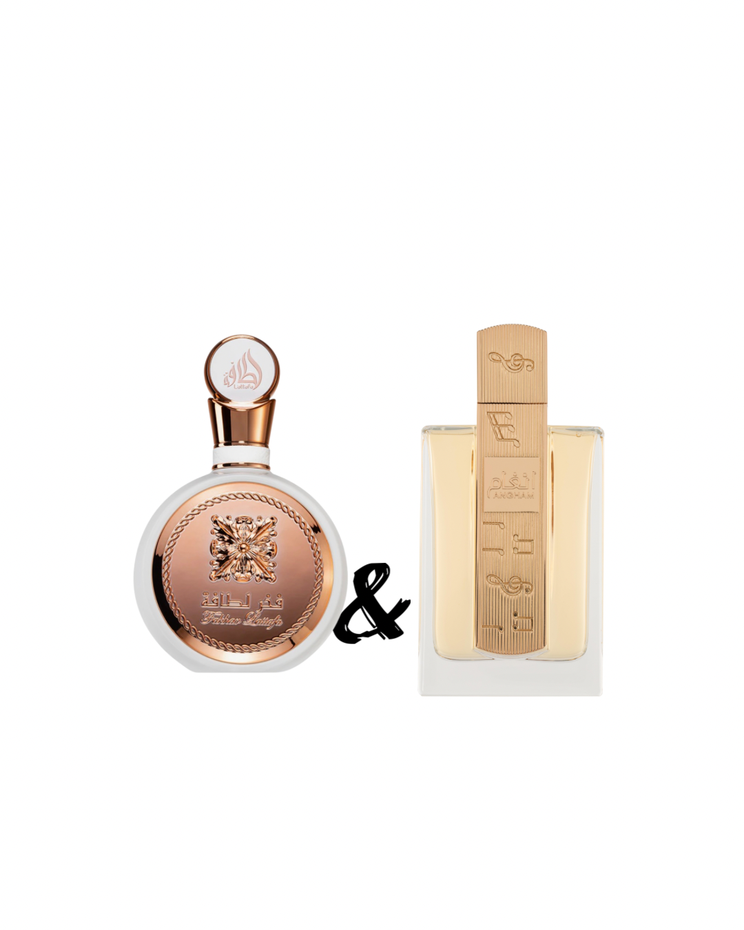 EDP LATTAFA ANGHAM & LATTAFA  Fakhar Rose, 100ml x2