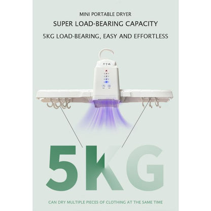 Foldable Clothes Dryer with Electric Shoe Drying Rack & Heater Hangers