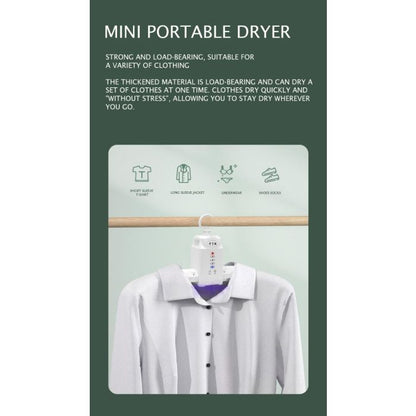 Foldable Clothes Dryer with Electric Shoe Drying Rack & Heater Hangers