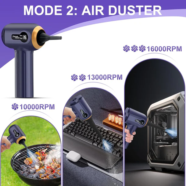 4-in-1 Portable Vacuum Cleaner  - VC-01B