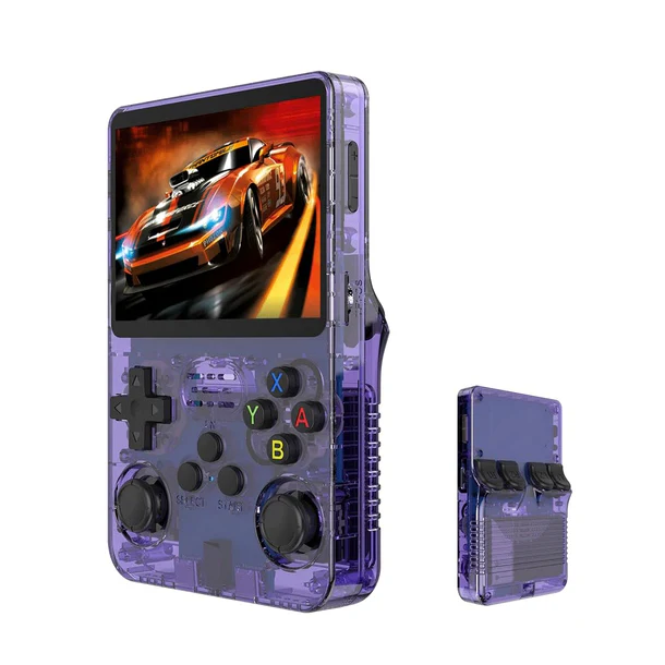 R36S Retro Handheld Console – 15,000+ Games, 3.5” IPS Display