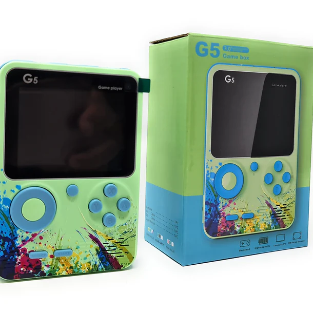 GameBox G5 – Retro Gaming Console with 500 Classic Games-GameBox G5 – Retro Gaming Console with 500 Classic Games