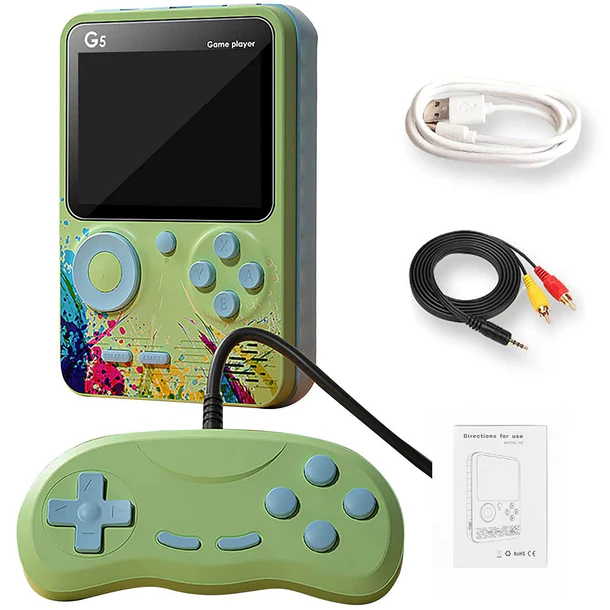 GameBox G5 – Retro Gaming Console with 500 Classic Games