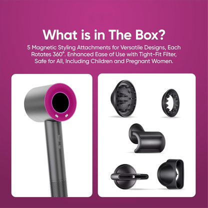 Tharëse flokësh super 5 në 1