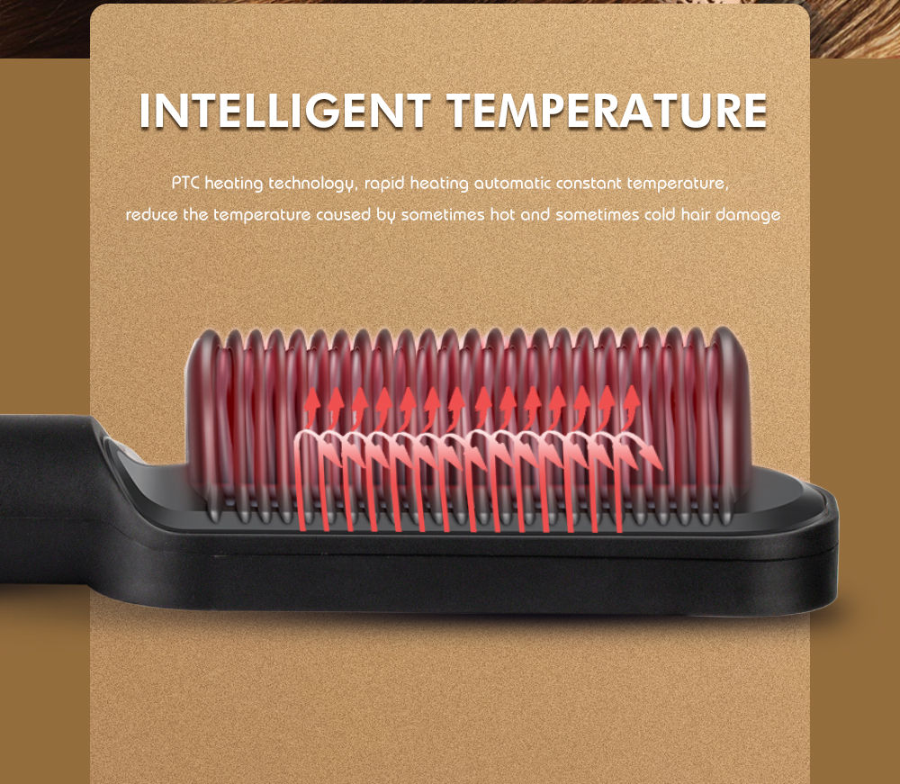 Raf Hair Straightener Brush-Raf Hair Straightener Brush