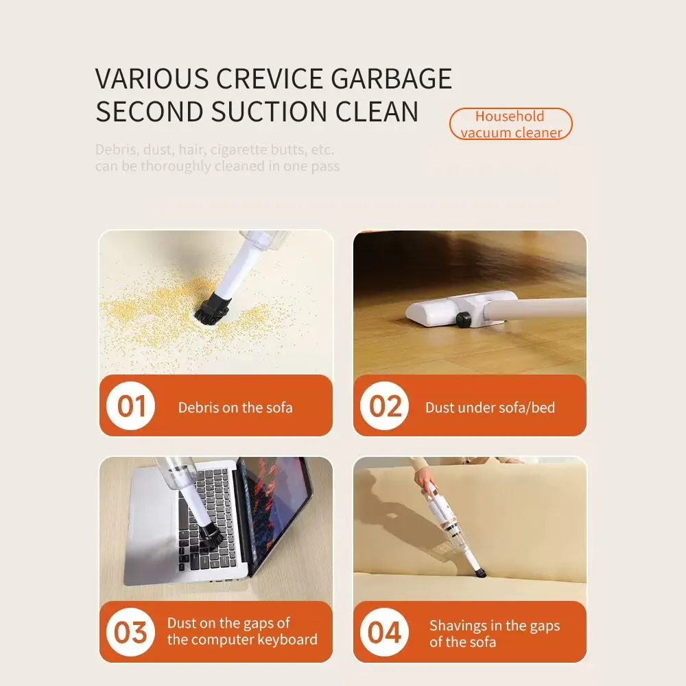 Handheld Wireless 120W Vacuum Cleaner-Handheld Wireless 120W Vacuum Cleaner