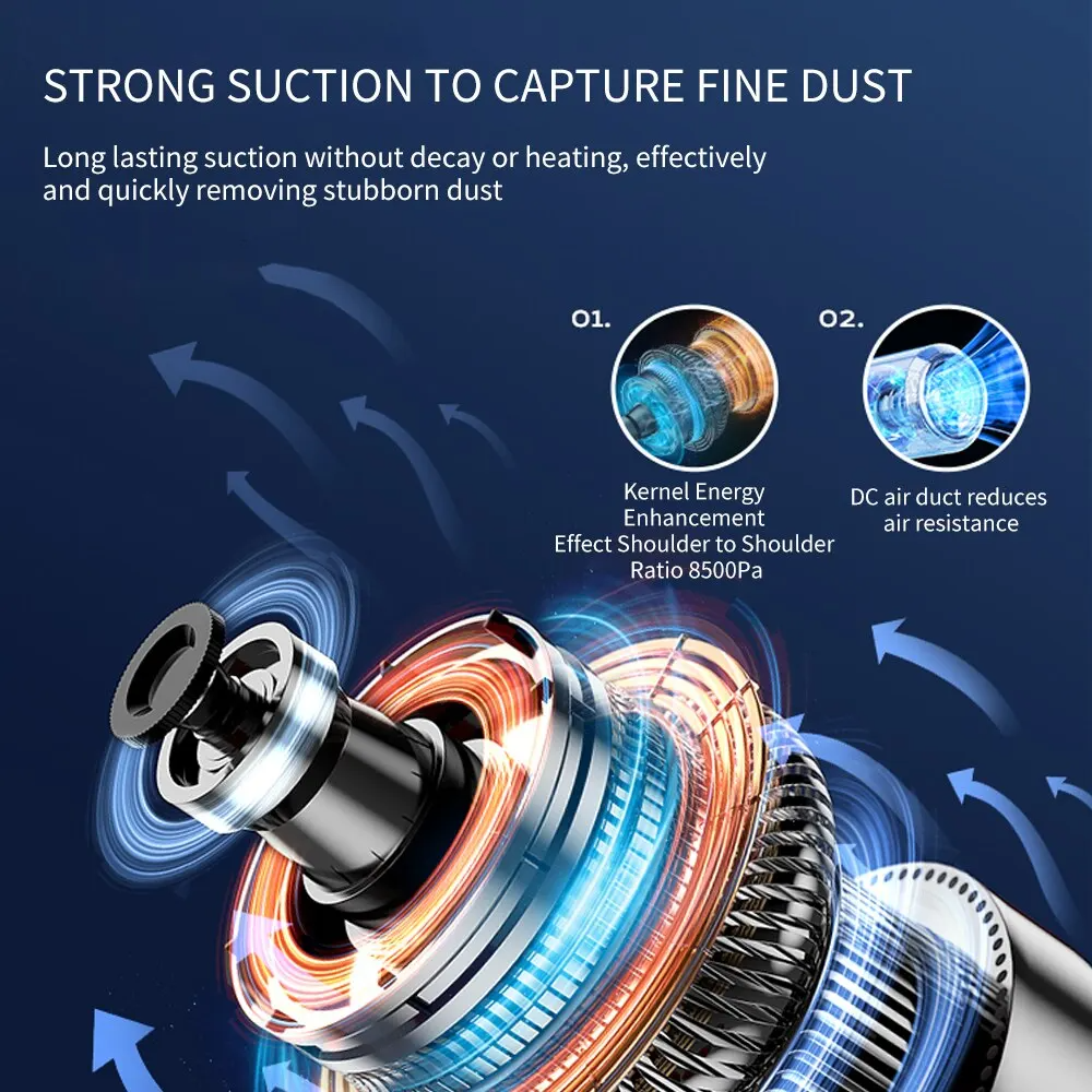 Handheld Wireless 120W Vacuum Cleaner-Handheld Wireless 120W Vacuum Cleaner