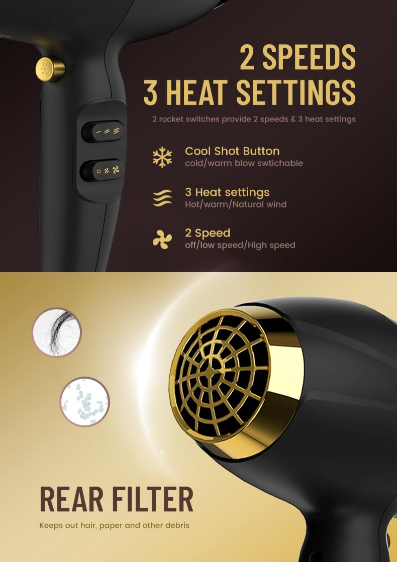 Iparah P-340 Premium Hair Dryer-Iparah P-340 Premium Hair Dryer
