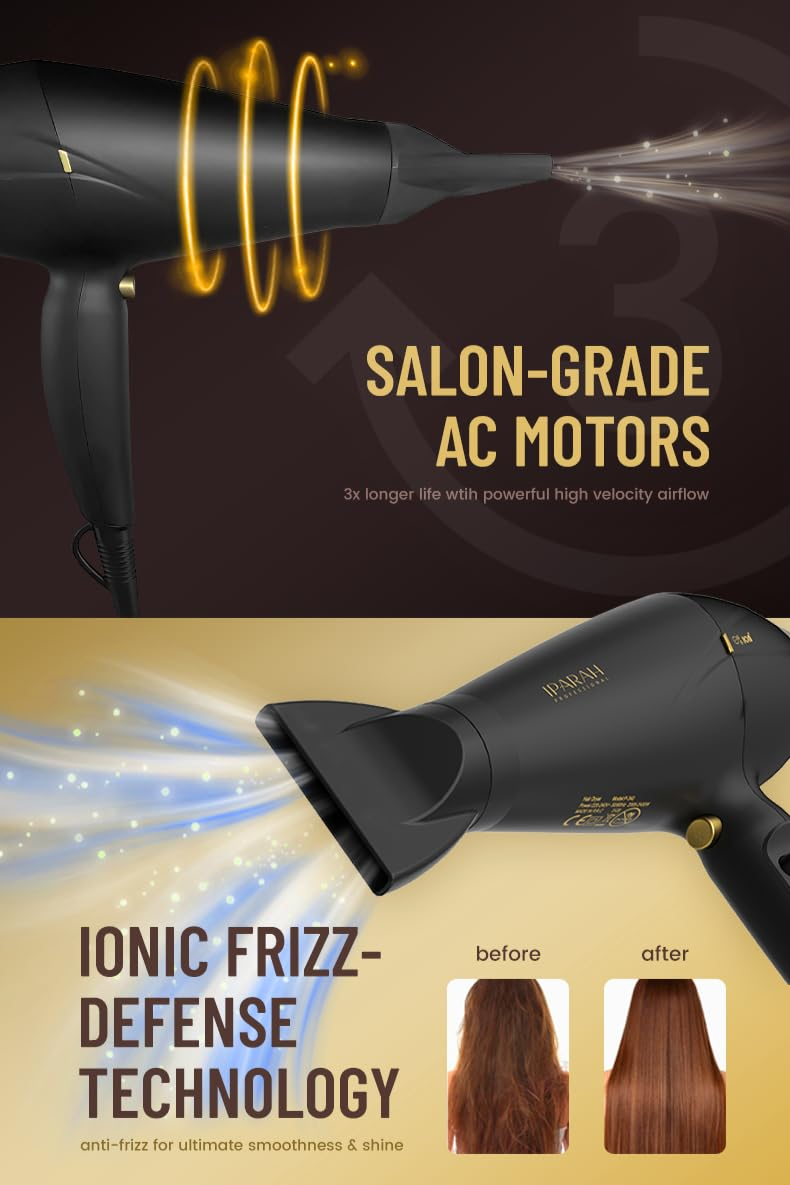 Tharëse flokësh Premium Iparah P-340 