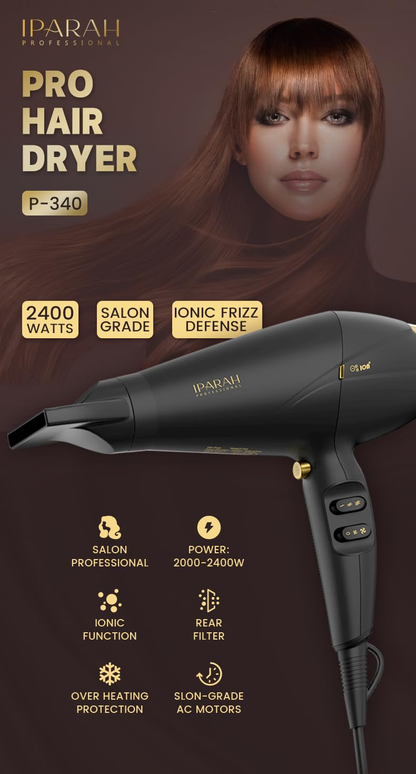 Tharëse flokësh Premium Iparah P-340 