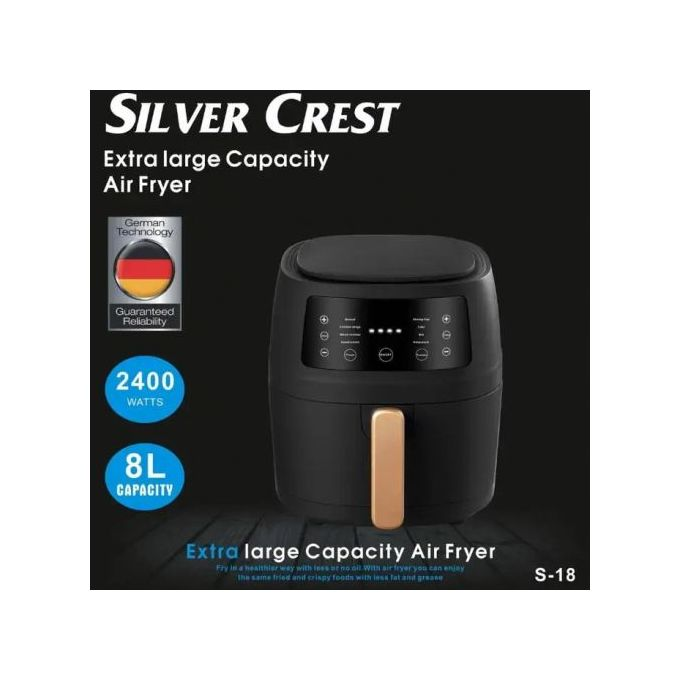 Silver Crest 8 L Digital Airfryer-Silver Crest 8 L Digital Airfryer