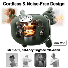 Masazhues për qafë, shpatulla dhe krahë Soo N7, 4D shiatsu, me ngrohje, wireless