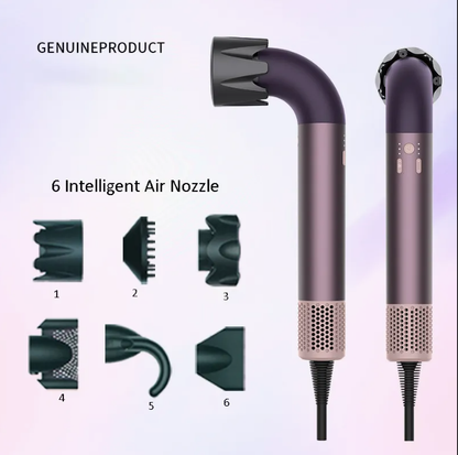 Tharëse flokësh portative Travel Ionic 6n1 , 1800W, 110,000 rpm, me difuzer