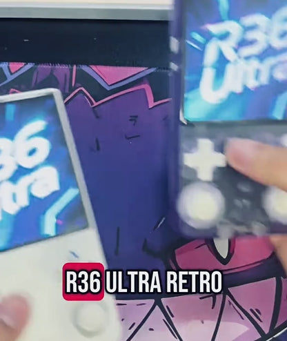R36 Ultra Retro Handheld Game Console, with 128G Built-in 40000+ Games