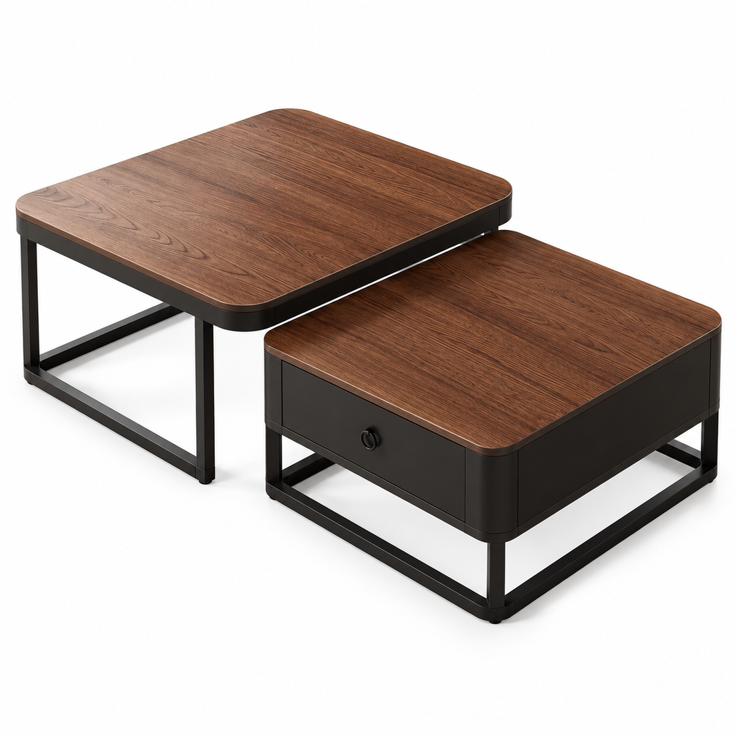 Set me 2 tavolina salloni me sirtar 38-49