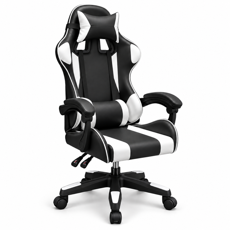 Karrige gaming bardhë e zi 38-5AA