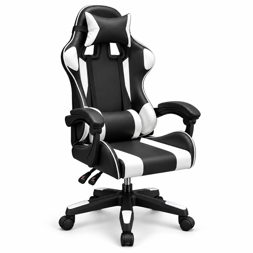 Karrige gaming bardhë e zi 38-5AA