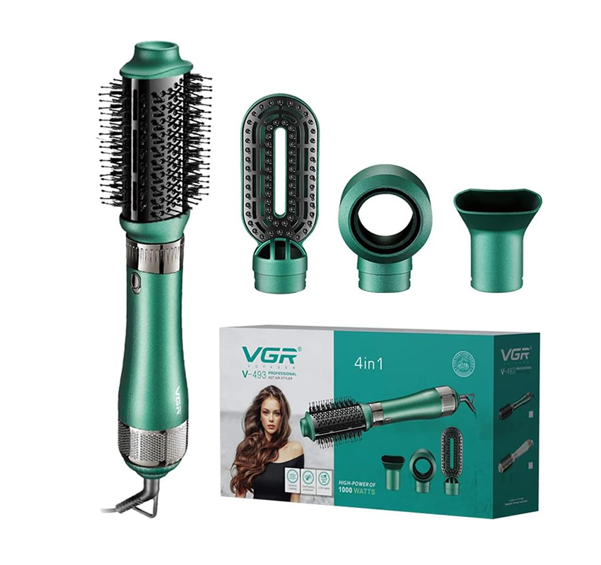 VGR Stilues profesional me ajër të ngrohtë 4-në-1 V-493